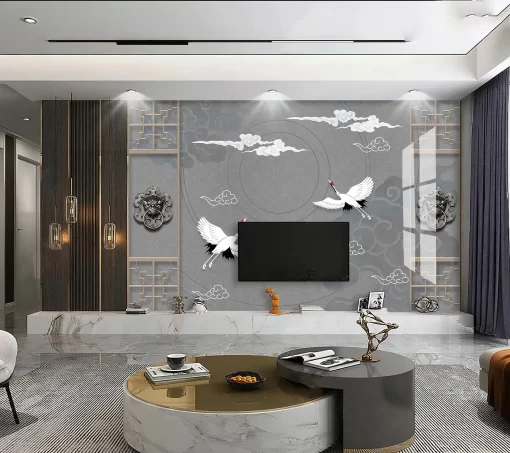 Tranh pvc tráng gương ốp tường TC730