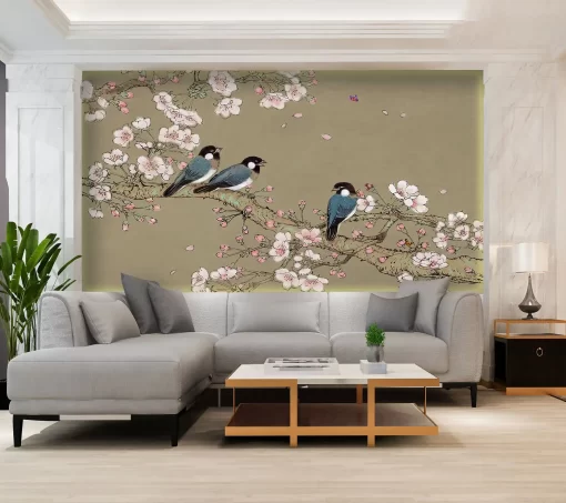 Tranh pvc tráng gương ốp tường TC801