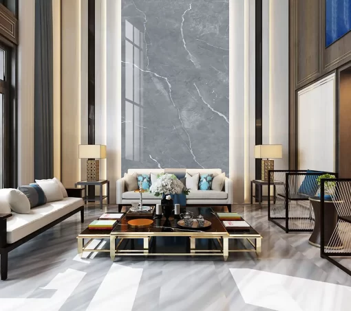 Tranh pvc ốp tường vân đá thông tầng TC512