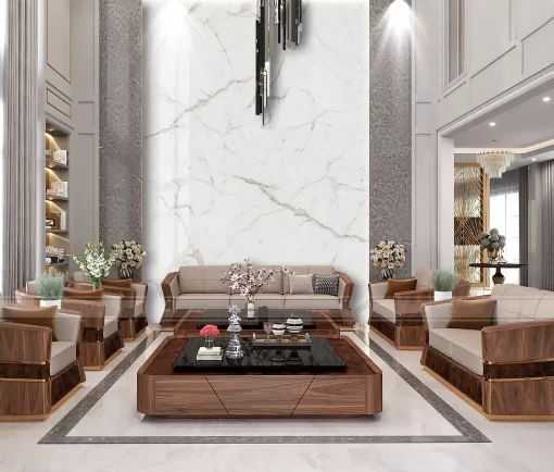 Tranh pvc ốp tường vân đá thông tầng TC267