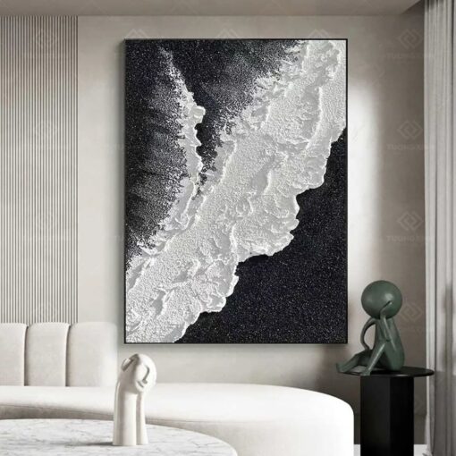 Tranh phong cảnh biển trừu tượng nghệ thuật TG3864