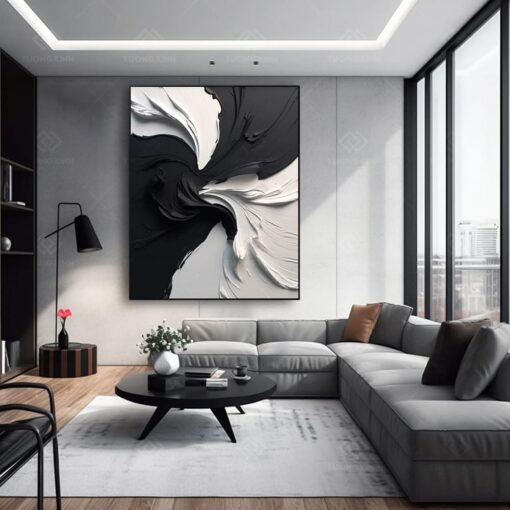 Tranh trừu tượng nghệ thuật TG3866