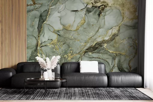 Tranh dán tường 3D vân đá trừu tượng TDT687