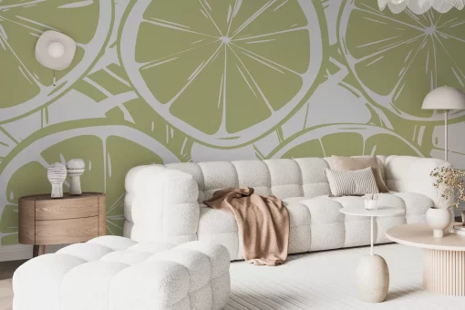 Tranh dán tường 3D trang trí phòng khách TDT696