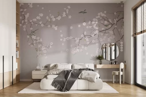 Tranh dán tường 3D phong cách indochine TDT699