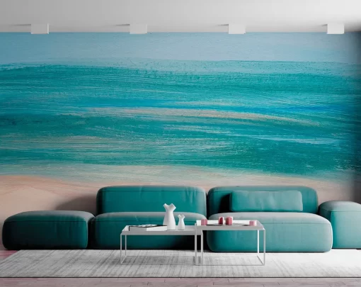 Tranh dán tường 3D trừu tượng nghệ thuật TDT701