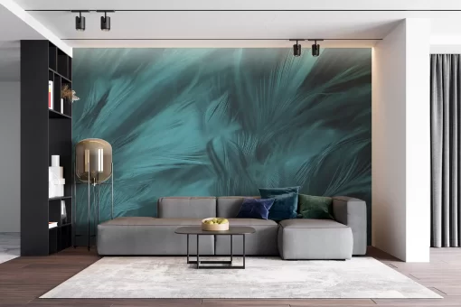 Tranh dán tường 3D lông vũ nghệ thuật TDT714