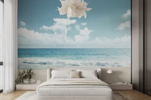 Tranh dán tường 3D phong cảnh biển TDT715