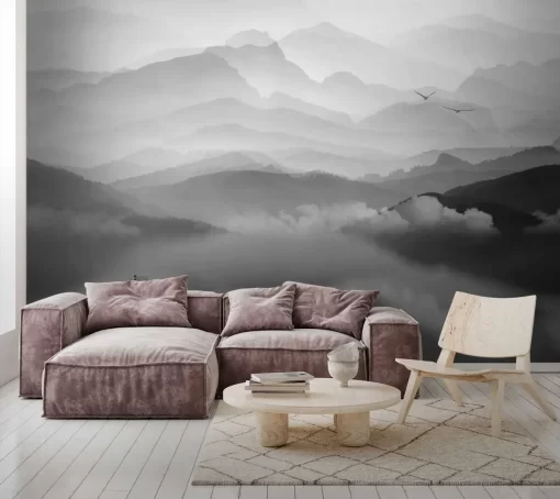 Tranh dán tường 3D phong cảnh thiên nhiên TDT748