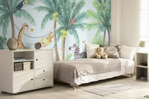 Tranh dán tường 3D trang trí phòng ngủ cho bé TDT1127