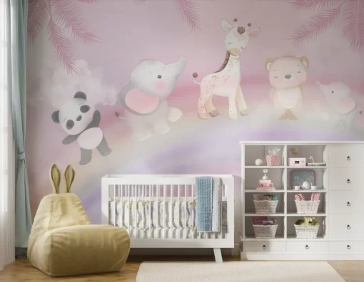 Tranh dán tường 3D trang trí phòng ngủ cho bé TDT1135