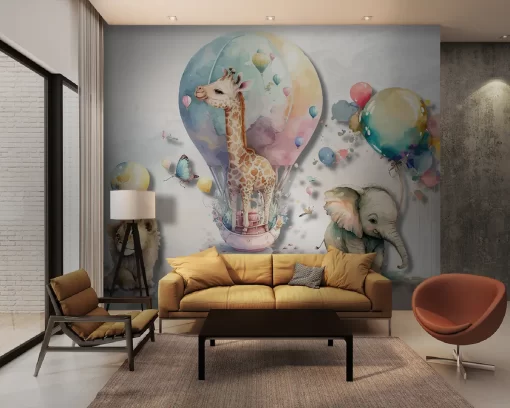 Tranh dán tường 3D trang trí cho bé TDT1167