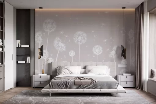 Tranh dán tường 3D bông hoa nghệ thuật TDT682