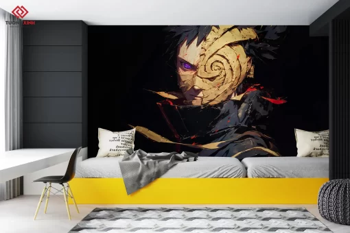 Tranh dán tường 3D hoạt hình Anime TDT1297
