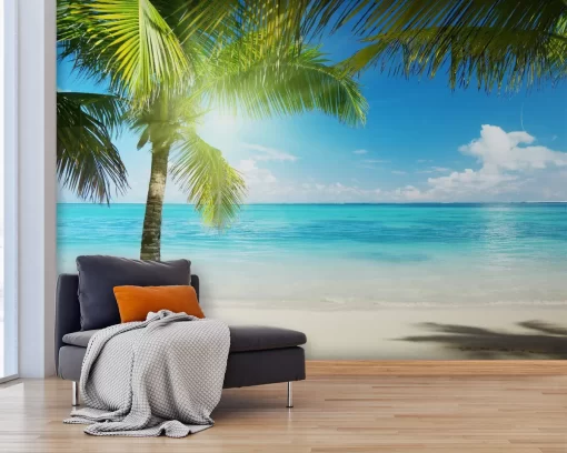 Tranh dán tường 3D phong cảnh biển TDT775