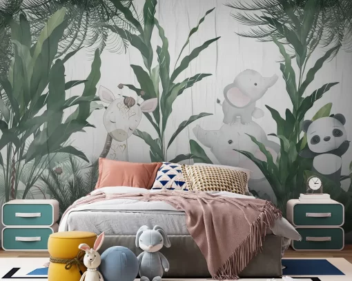 Tranh dán tường 3D trang trí phòng ngủ cho bé TDT1180