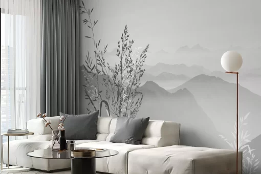 Tranh dán tường 3D phong cảnh thiên nhiên TDT657