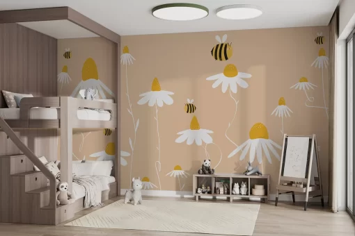 Tranh dán tường 3D trang trí phòng ngủ cho bé TDT688