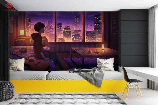 Tranh dán tường 3D trang trí cho bé TDT1208