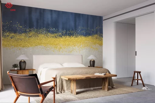 Tranh dán tường 3D trừu tượng nghệ thuật TDT1338