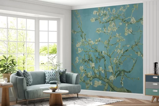 Tranh dán tường 3D phong cách indochine TDT691