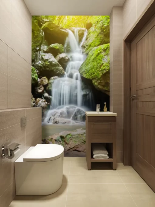 Tranh dán tường 3D phong cảnh thiên nhiên TDT752