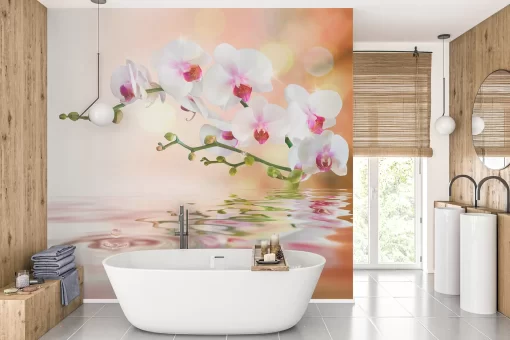 Tranh dán tường 3D bông hoa nghệ thuật TDT770