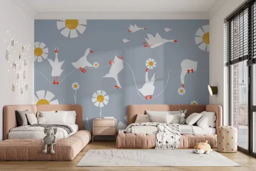 Tranh dán tường 3D trang trí phòng ngủ cho bé TDT1146