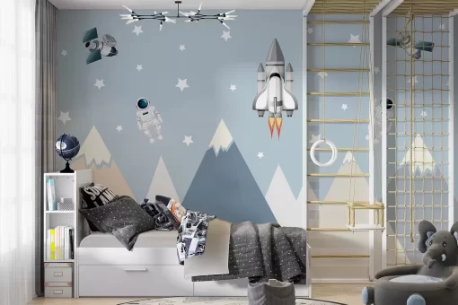 Tranh dán tường 3D trang trí phòng ngủ cho bé TDT1153