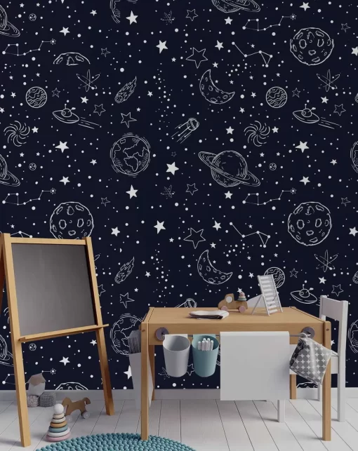 Tranh dán tường 3D trang trí cho bé TDT1177