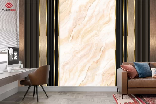 Tranh dán tường 3D trừu tượng nghệ thuật TDT1461