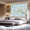 Tranh dán tường 3D phong cách indochine TDT1364