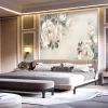 Tranh dán tường 3D bông hoa nghệ thuật TDT1316