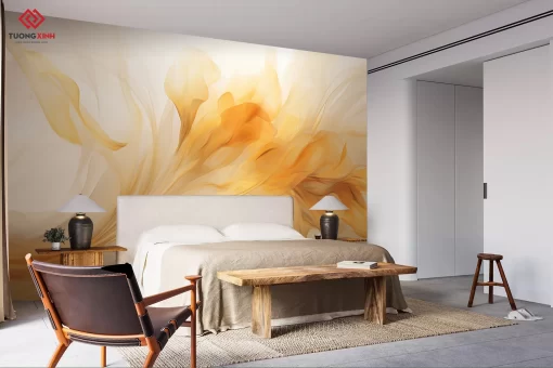 Tranh dán tường 3D trừu tượng nghệ thuật TDT1319