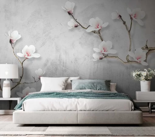 Tranh dán tường 3D phong cách indochine TDT982