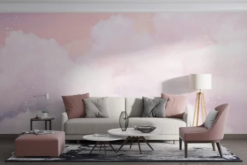 Tranh dán tường 3D phong cảnh bầu trời TDT917