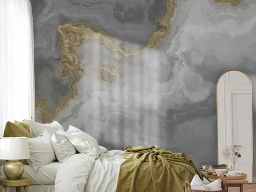 Tranh dán tường 3D trừu tượng nghệ thuật TDT968