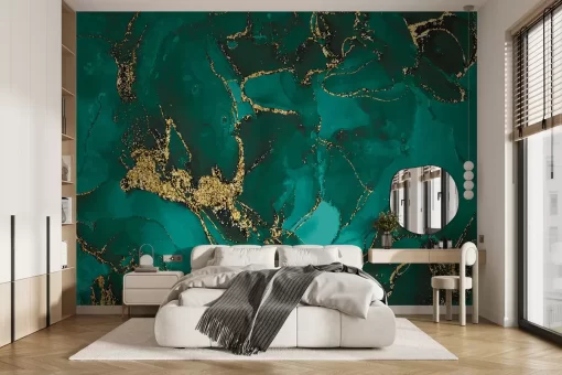 Tranh dán tường 3D trừu tượng nghệ thuật TDT842