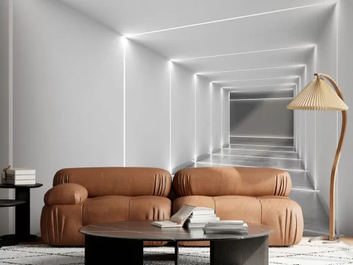 Tranh dán tường 3D tạo chiều sâu mở rộng không gian TDT1021