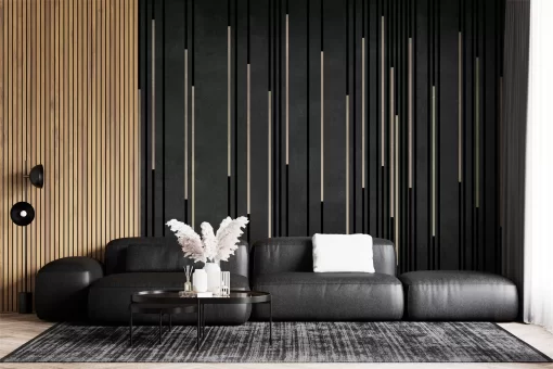 Tranh dán tường 3D trừu tượng nghệ thuật TDT826