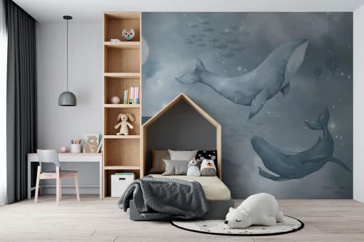 Tranh dán tường 3D trang trí phòng ngủ cho bé TDT947