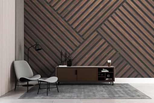 Tranh dán tường 3D trừu tượng nghệ thuật TDT846