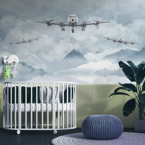 Tranh dán tường 3D trang trí phòng ngủ cho bé TDT800