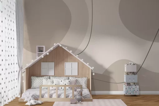 Tranh dán tường 3D trang trí phòng ngủ cho bé TDT898