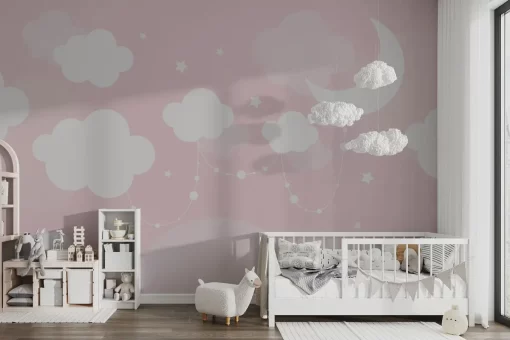 Tranh dán tường 3D trang trí phòng ngủ cho bé TDT922