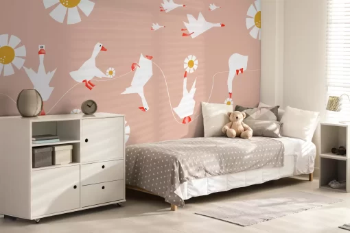 Tranh dán tường 3D trang trí phòng ngủ cho bé TDT823