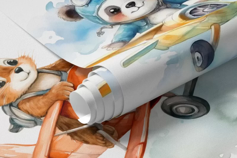 Tranh dán tường 3D trang trí phòng ngủ cho bé TDT875 - Ảnh 2