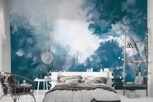 Tranh dán tường 3D trừu tượng nghệ thuật TDT932