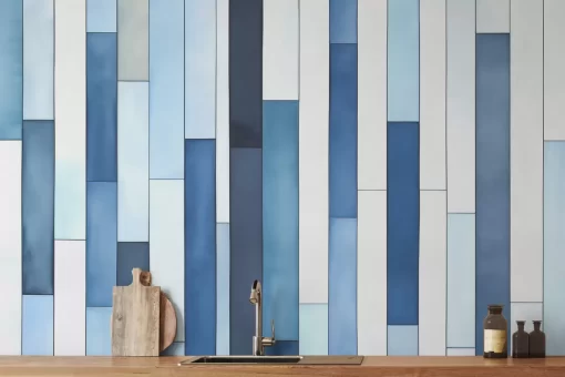 Tranh dán tường 3D trừu tượng nghệ thuật TDT858