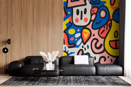 Tranh dán tường 3D trang trí cho bé TDT862